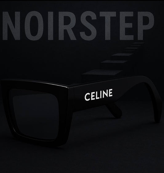 CELINE NOIRSTEP: Forward vision in black